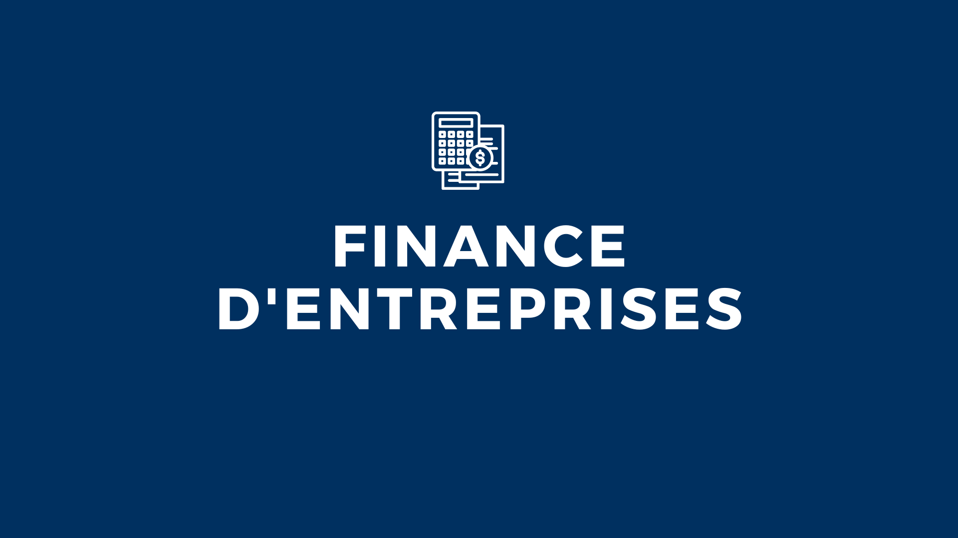Post Finance d'entreprises